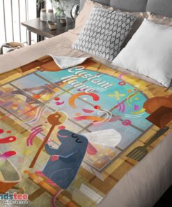 Premium Pixar Ratatouille Warm & Soft Remy Chief Blanket Fleece Customized Blanket - Image 4