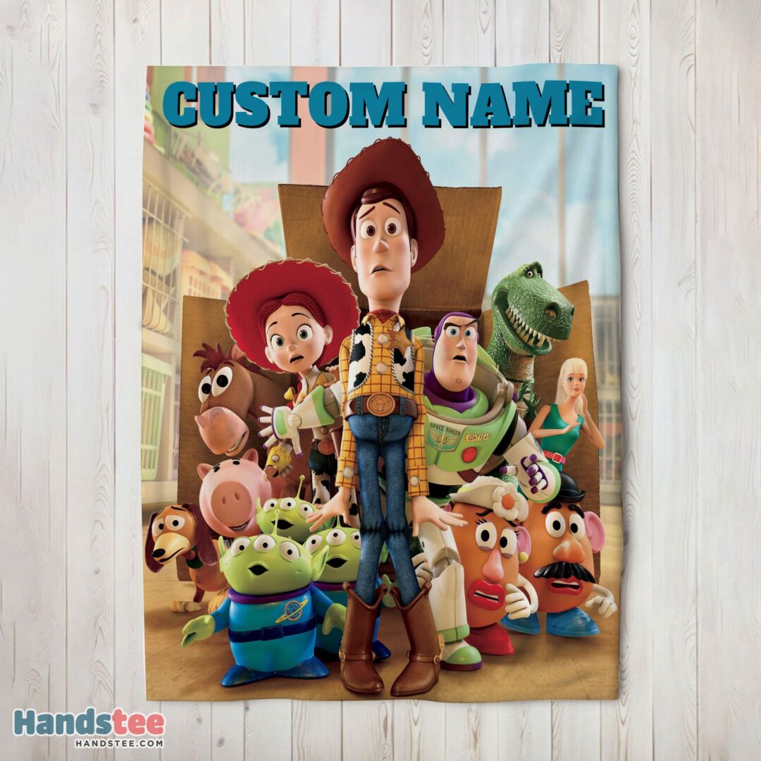 premium-pixar-toy-story-character-woody-with-friends-blanket-fleece-customized-blanket-mk-02-1 Premium Pixar Toy Story Character Woody With Friends Blanket Fleece Customized Blanket