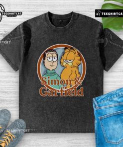 Premium Simon & Garfield T-Shirt - Image 6
