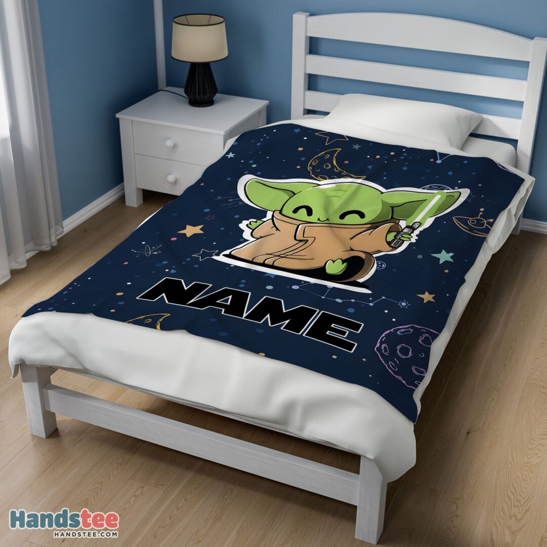 premium-star-wars-baby-yoda-astronomy-blanket-fleece-customized-blanket-mk-02 Premium Star Wars Baby Yoda Astronomy Blanket Fleece Customized Blanket - Image 3