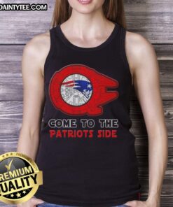 Premium Star Wars tank top for New England Patriots fans, featuring a stylish design perfect for game day.