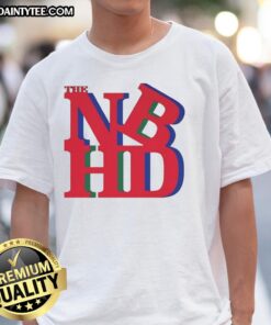 Alt Text: Premium The Neighbourhood Sculpture T-Shirt featuring a unique artistic design, perfect for fans and fashion enthusiasts.