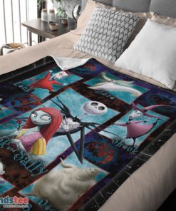 Premium The Nightmare Before Christmas Jack Skellington Family Halloween Customized Blanket - Image 4