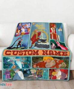 Premium The Sword In The Stone Magical Journey Collage Blanket Fleece Customized Blanket - Image 3