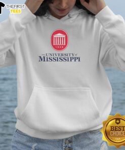 Premium University of Mississippi Est 1948 Hoodie in navy, featuring the university logo and comfortable fit for fans.
