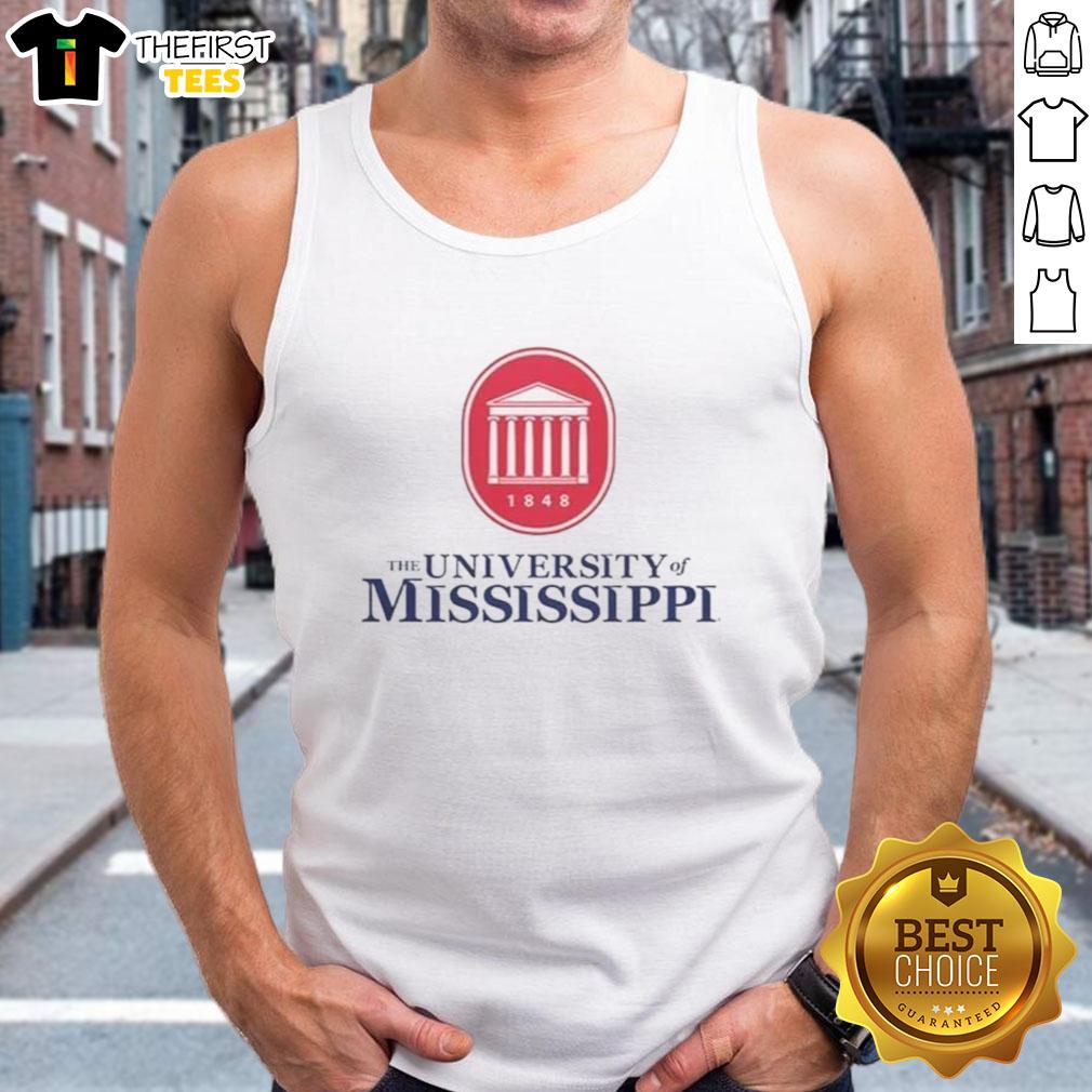 premium-the-university-of-mississippi-est-1948-tank-top Alt Text: Premium University of Mississippi Est 1948 tank top featuring a classic design, perfect for casual wear and school spirit.