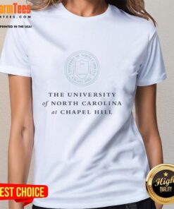 Premium University of North Carolina at Chapel Hill ladies tee featuring stylish design and vibrant colors.