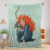 Premium Top Disney Brave Merida Princess Blanket Fleece