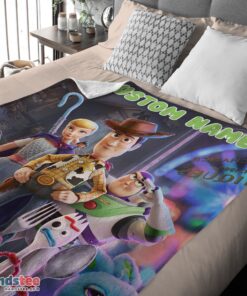 Premium Toy Story 4 Poster Blanket Fleece Customized Blanket - Image 3