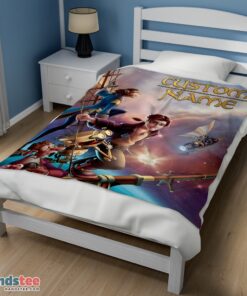 Premium Treasure Planet Movie Poster Blanket Fleece Customized Blanket - Image 3