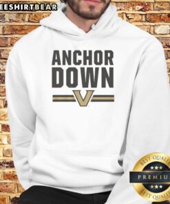 Premium Vanderbilt Commodores Anchor Down Hoodie in navy, featuring logo and comfortable fit for fans and students.