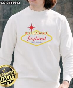 Premium Welcome Joyland Stephen King North Carolina Sweatshirt featuring a cozy design and vibrant colors for fans.