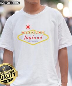 Premium Welcome Joyland Stephen King North Carolina T-Shirt showcasing unique design and vibrant colors for fans.
