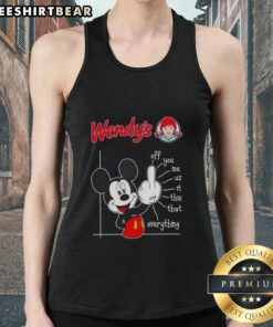 Premium Wendy's X Mickey Fluff Off You Me Us It This That Everything Tank Top featuring vibrant graphics and stylish design.