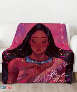Premium Whispers Of The Wind Pocahontas Colors Of The Wind Blanket Fleece Customized Blanket - Image 3
