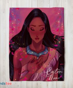 Premium Whispers Of The Wind Pocahontas Colors Of The Wind Blanket Fleece Customized Blanket
