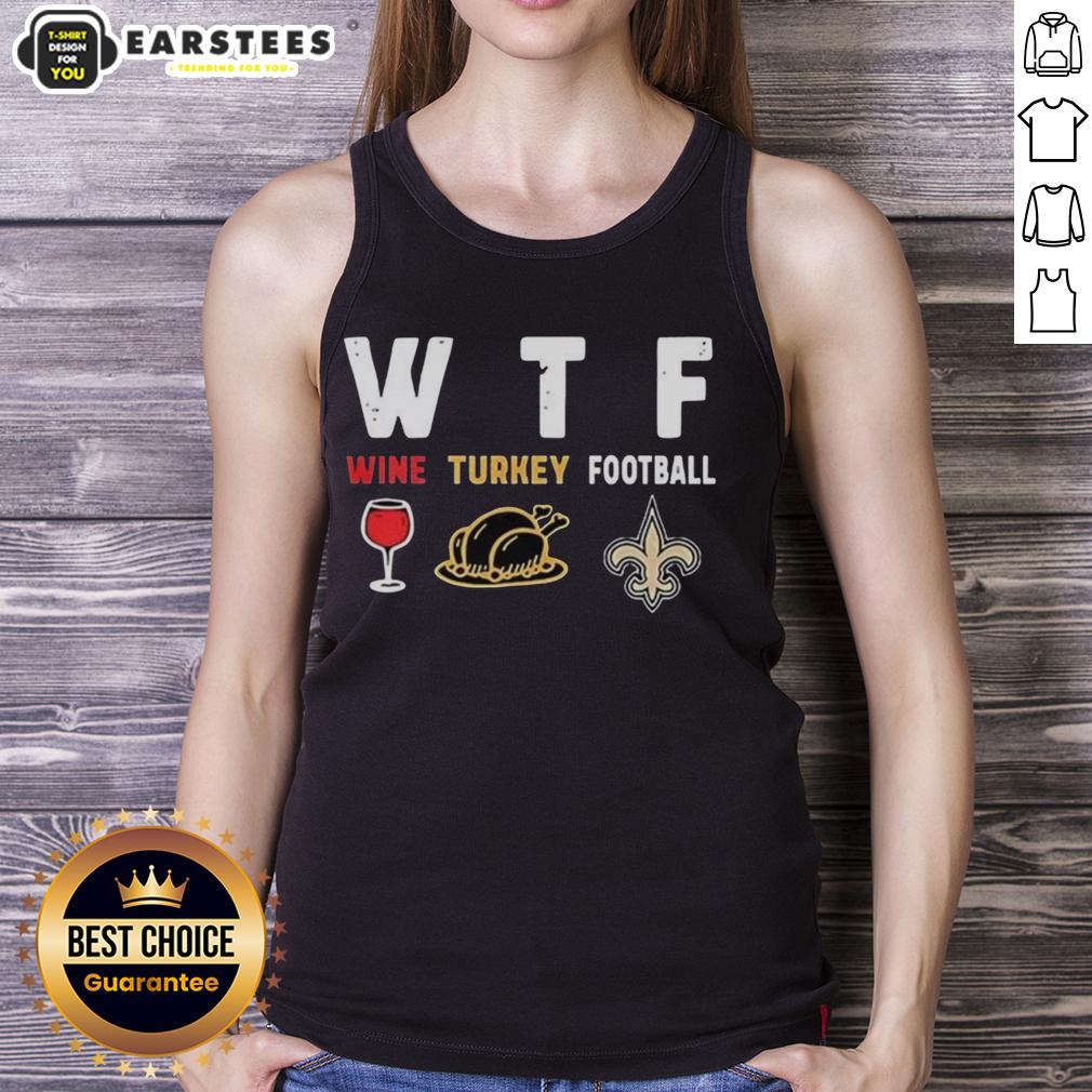 premium-wine-turkey-new-orleans-saints-football-thanksgiving-tank-top Premium wine-themed tank top featuring New Orleans Saints design, perfect for Thanksgiving football celebrations.