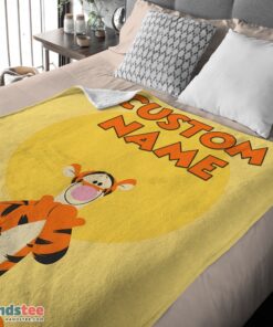 Premium Winnie The Pooh Tigger Blanket Fleece Customized Blanket - Image 4