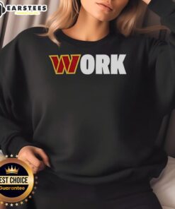 Cozy premium Washington Commanders sweatshirt in team colors, perfect for fans looking for stylish game day attire.