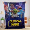 Pretty Cartoon Star Wars Young Jedi Adventures Blanket Fleece Customized Blanket