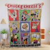 Pretty Chuck E. Cheese’s Where A Kid Can Be A Kid Blanket Fleece