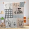 Pretty Classic Winnie The Pooh & Friends Sketch Blanket Fleece Customized Blanket