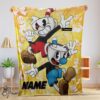 Pretty Cuphead And Mugman Crazy Cup Blanket Fleece Customized Blanket