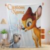 Pretty Disney Bambi And Thumper Blanket Fleece Customized Blanket