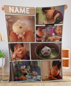 Pretty Disney Bao Pixar Short Film Blanket Fleece Customized Blanket