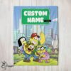 Pretty Disney Big City Greens Family Cartoon Blanket Fleece Customized Blanket