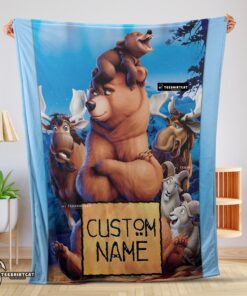 Pretty Disney Brother Bear Poster Blanket Fleece Customized Blanket