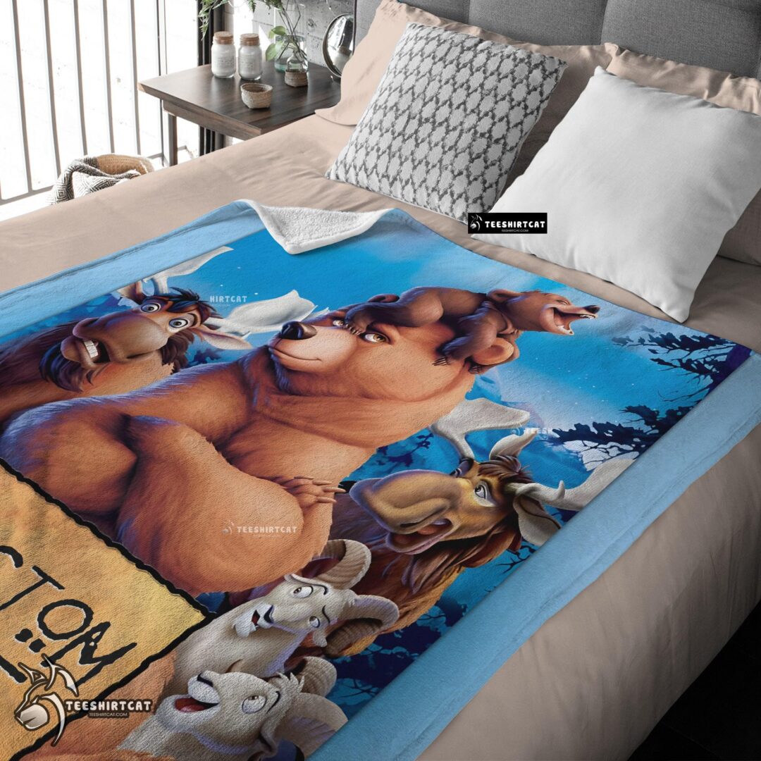 Pretty Disney Brother Bear Poster Blanket Fleece Customized Blanket