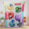 Pretty Disney Cartoon Inside Out Blanket Fleece Customized Blanket