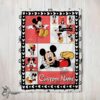 Pretty Disney Cartoon Mickey Mouse Blanket Fleece Customized Blanket