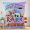 Pretty Disney Cartoon Super Kitties Blanket Fleece Customized Blanket