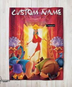 Pretty Disney Cartoon The Emperor’s New Groove Blanket Fleece Customized Blanket
