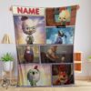 Pretty Disney Chicken Little Collage Poster Blanket Fleece Customized Blanket