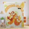 Pretty Disney Chip ‘N’ Dale Chip And Dale Blanket Fleece Customized Blanket