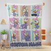 Pretty Disney Daisy Duck And Friends Daisy Duck Moods Blanket Customize Blanket