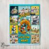 Pretty Disney Ducktales Cartoon Collage Blanket Fleece Customized Blanket
