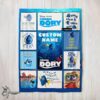 Pretty Disney Finding Dory What Would Dory Do Collage Blanket Fleece Customized Blanket