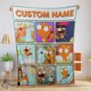 Pretty Disney Kiff Chatterley Blanket Fleece Customized Blanket