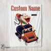 Pretty Disney Mr Toad Vintage Cartoon Blanket Fleece Customized Blanket