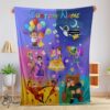 Pretty Disney Pixar Cartoon All Story Velveteen Cute Blanket Fleece Customized Blanket