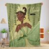 Pretty Disney Princess Tiana Blanket Fleece Customized Blanket