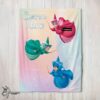 Pretty Disney Sleeping Beauty Three Good Fairies Blanket Fleece Customized Blanket