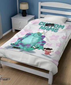 Pretty Disney Sulley & Boo Monsters Inc Blanket Fleece Customized Blanket - Image 3