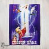 Pretty Disney The Sword In The Stone Legendary Blanket Fleece Customized Blanket