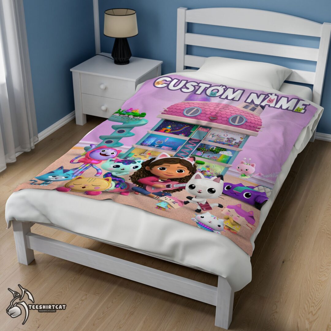 pretty-disneys-gabbys-dollhouse-with-our-cute-girl-fleece-blanket-customize-blanket-mk-01-2 Pretty Disney’s Gabby’s Dollhouse With Our Cute Girl Fleece Blanket Customize Blanket - Image 3