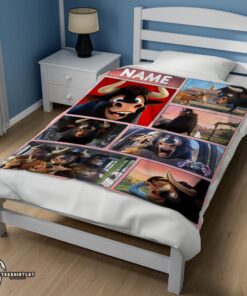 Pretty Ferdinand And Friends The Gentle Bull's Journey Blanket Fleece Customized Blanket - Image 3